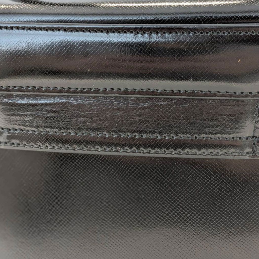 Versace Bag Handbag Leather Vanity Black — view 8
