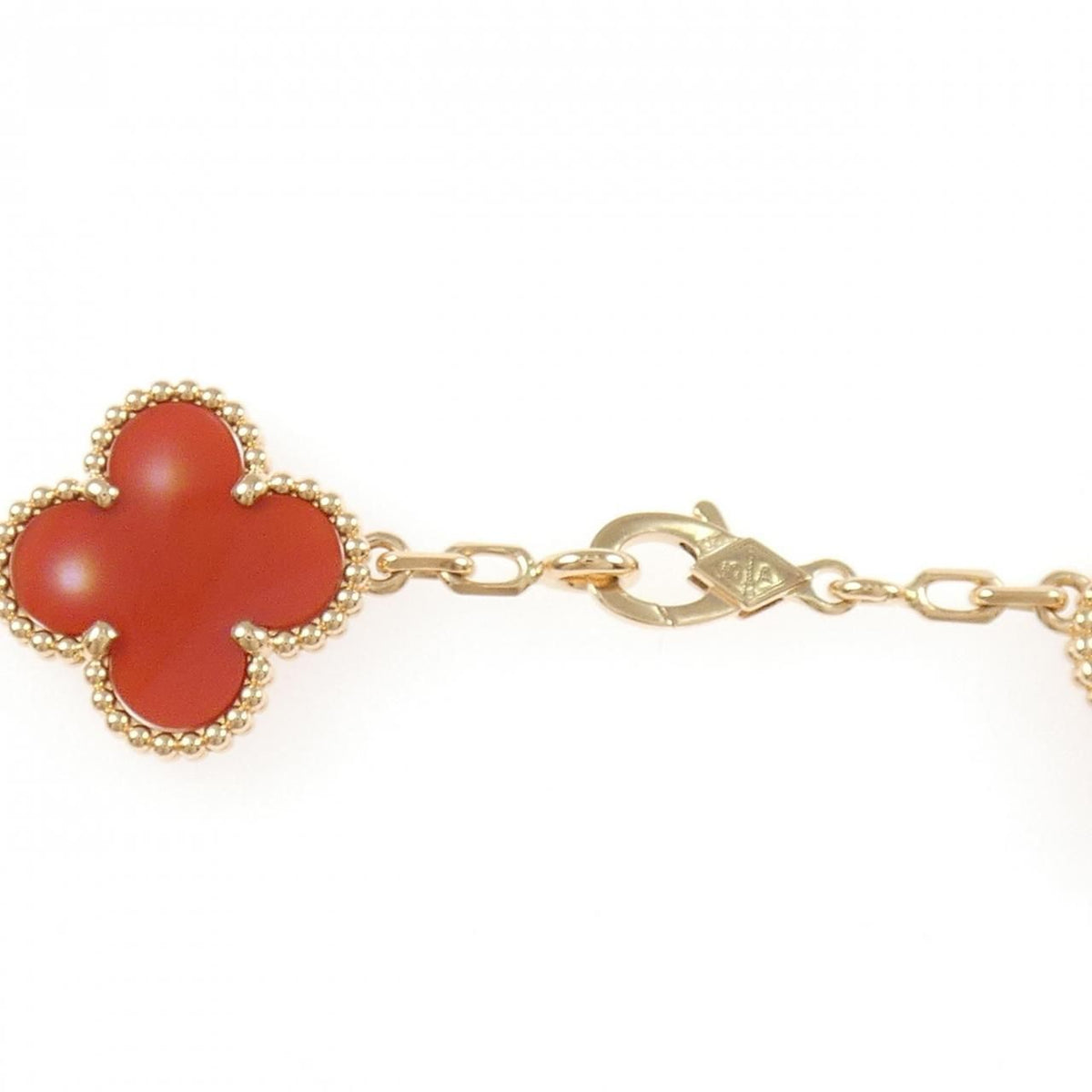 Van Cleef & Arpels Vintage Alhambra 5 Motif Bracelet — view 3