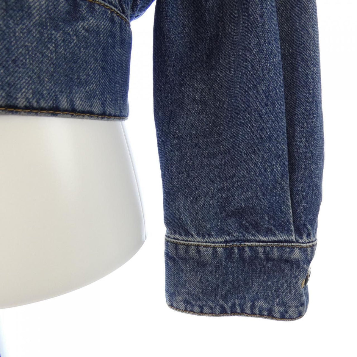 Chanel Denim Jacket Blue — view 7