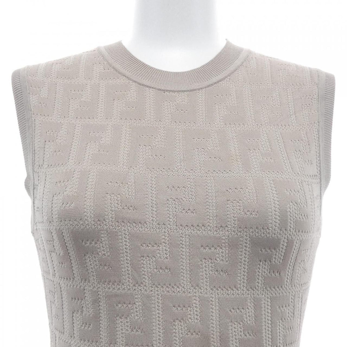 Fendi Abwq Dress Gray — view 6