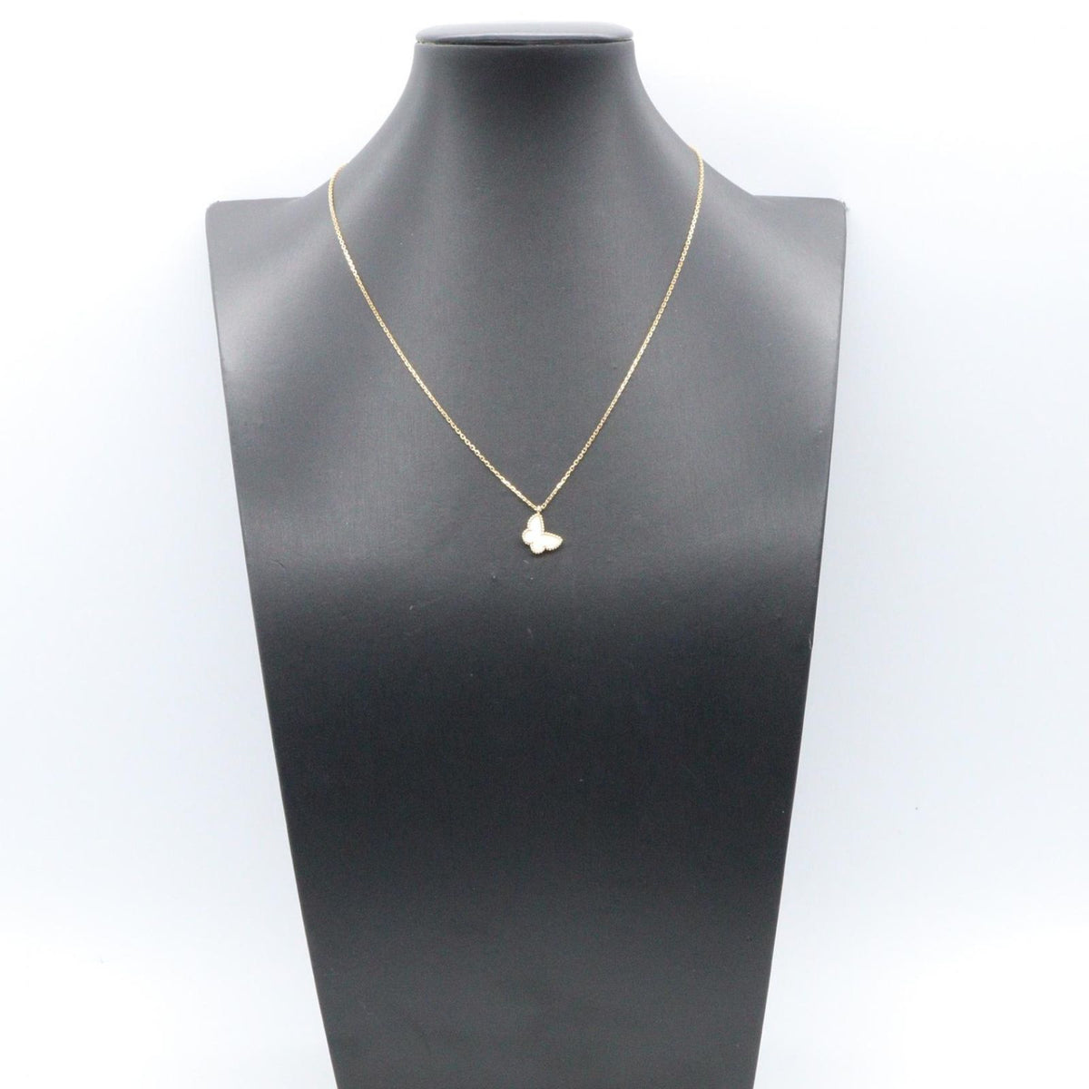 Van Cleef & Arpels Necklace Sweet Alhambra Papillon 39.5 18k Mother of Pearl — view 5