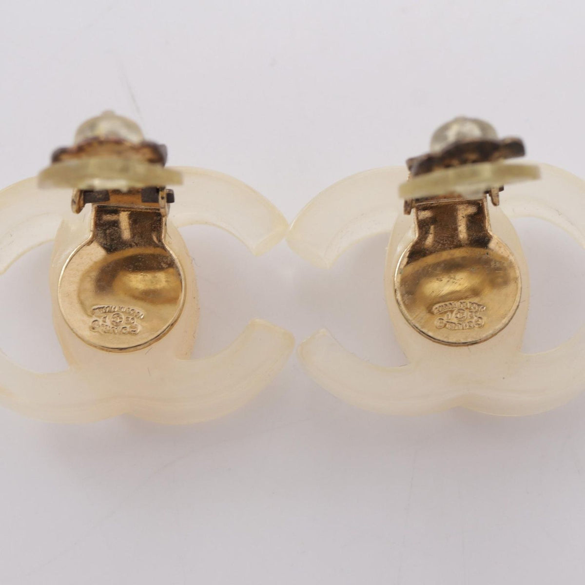 Chanel Earrings CC Logo — view 7