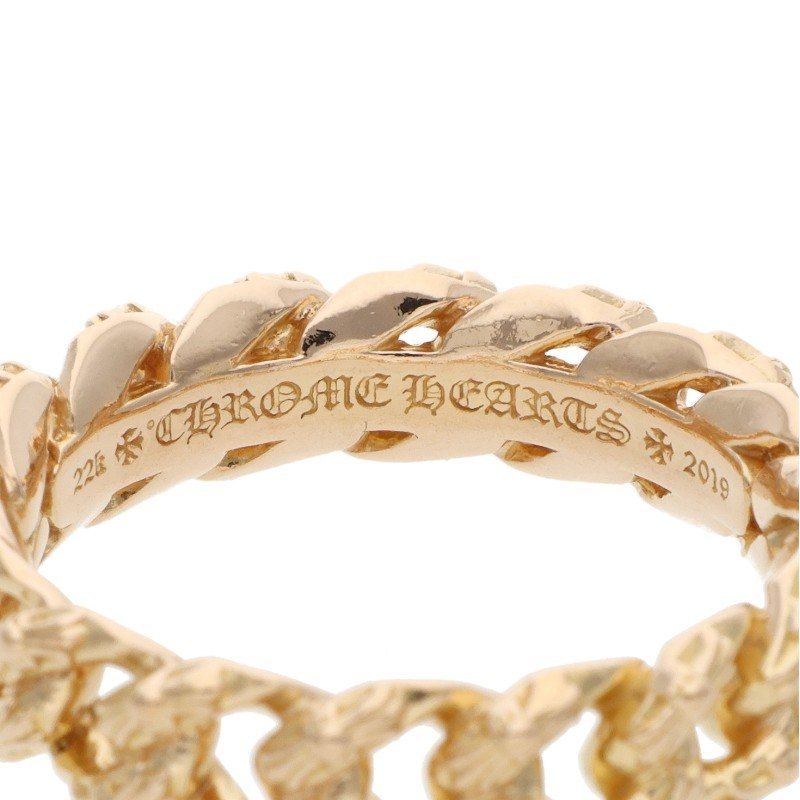 Chrome Hearts 22k Fancy Extra Small Gold Ring — view 3