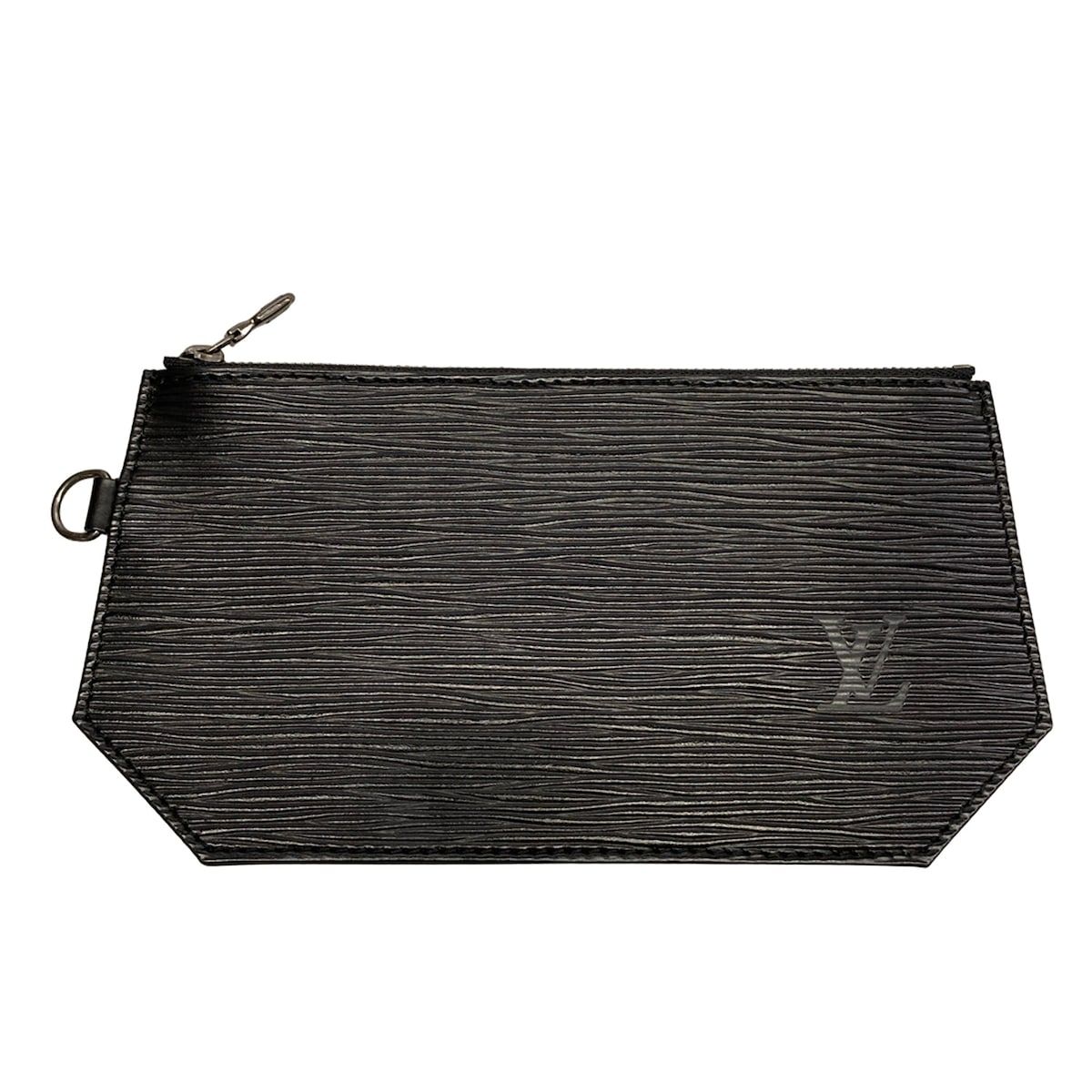 Louis Vuitton Shoulder Bag Epi Sac D'epaule Noir Leather — view 8