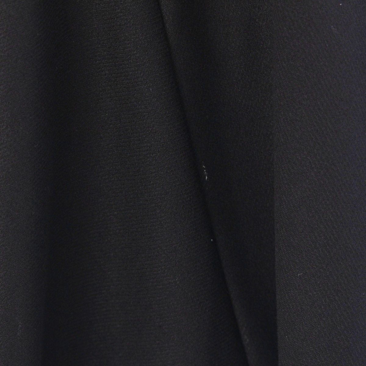 Prada Archive Asymmetric Gathered Design Skirt Black 42 — view 8