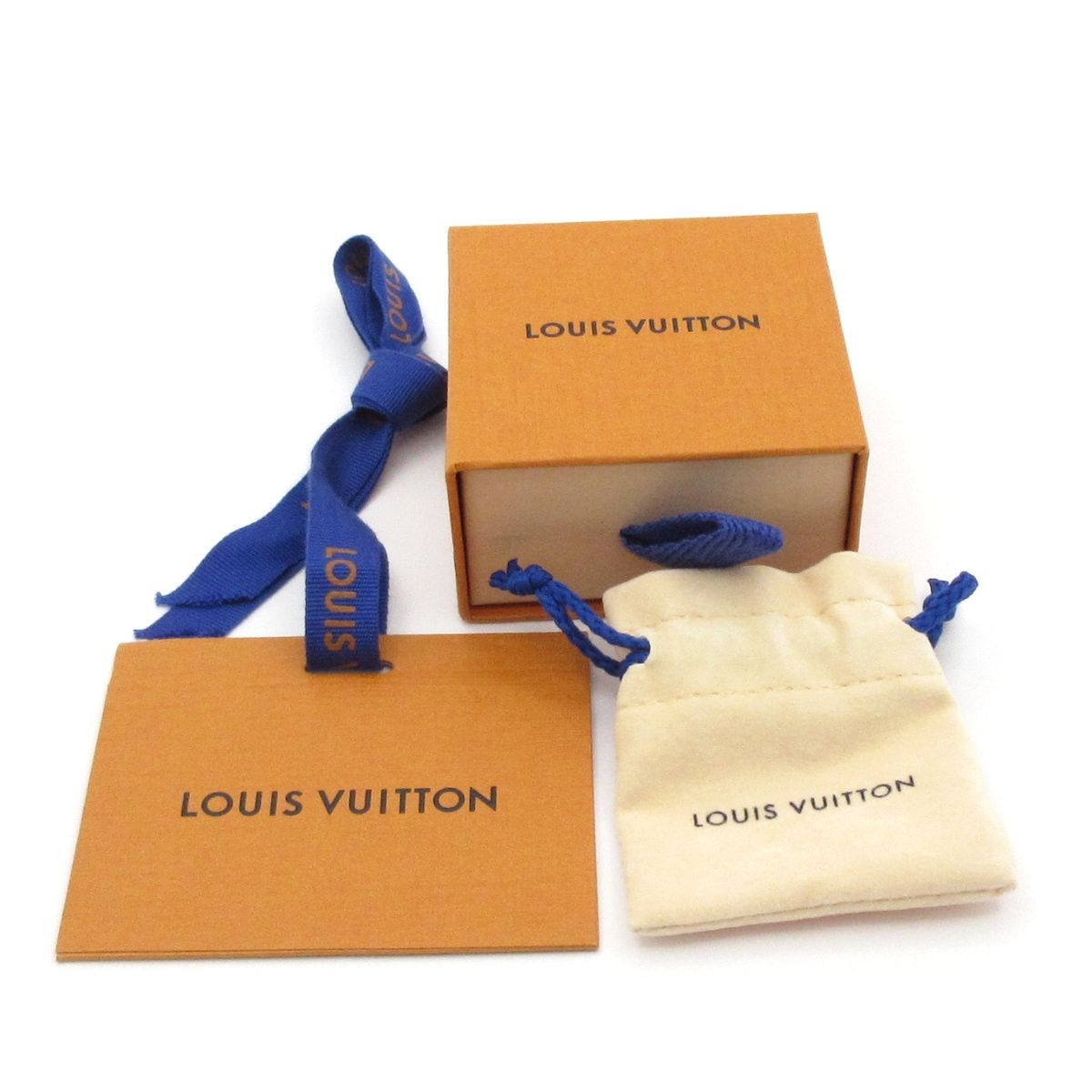 Louis Vuitton Earrings Hoop LV Iconic Gold Clear Rhinestone — view 7