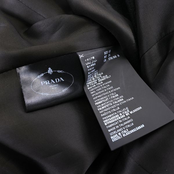 Prada Coat Black — view 8