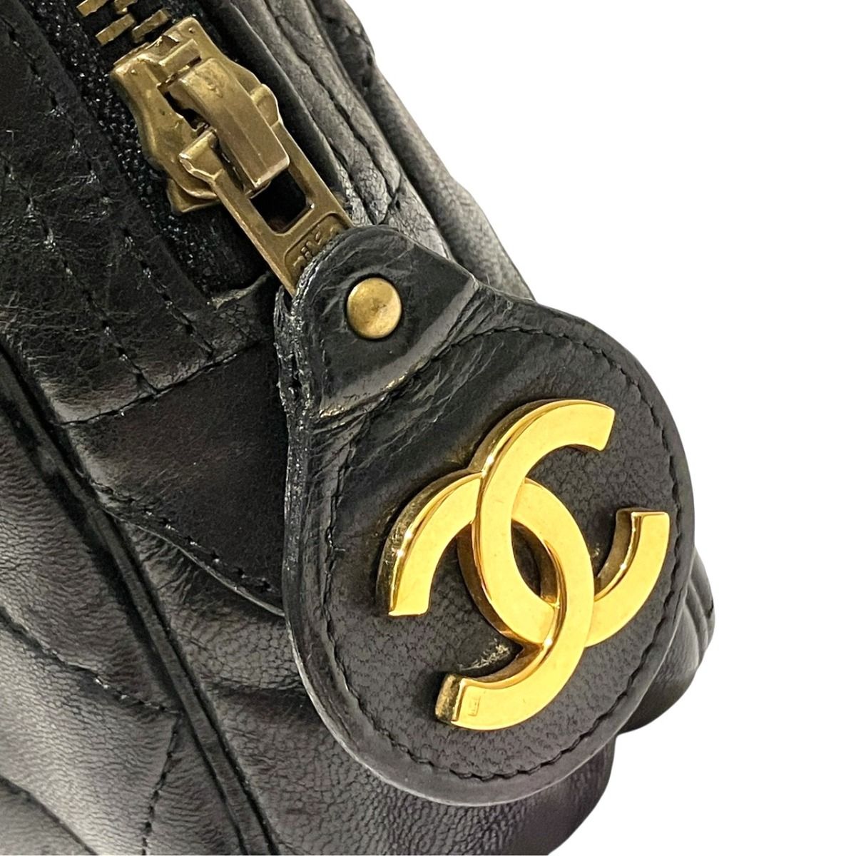 Chanel Quilted Shoulder Bag Lambskin — view 8