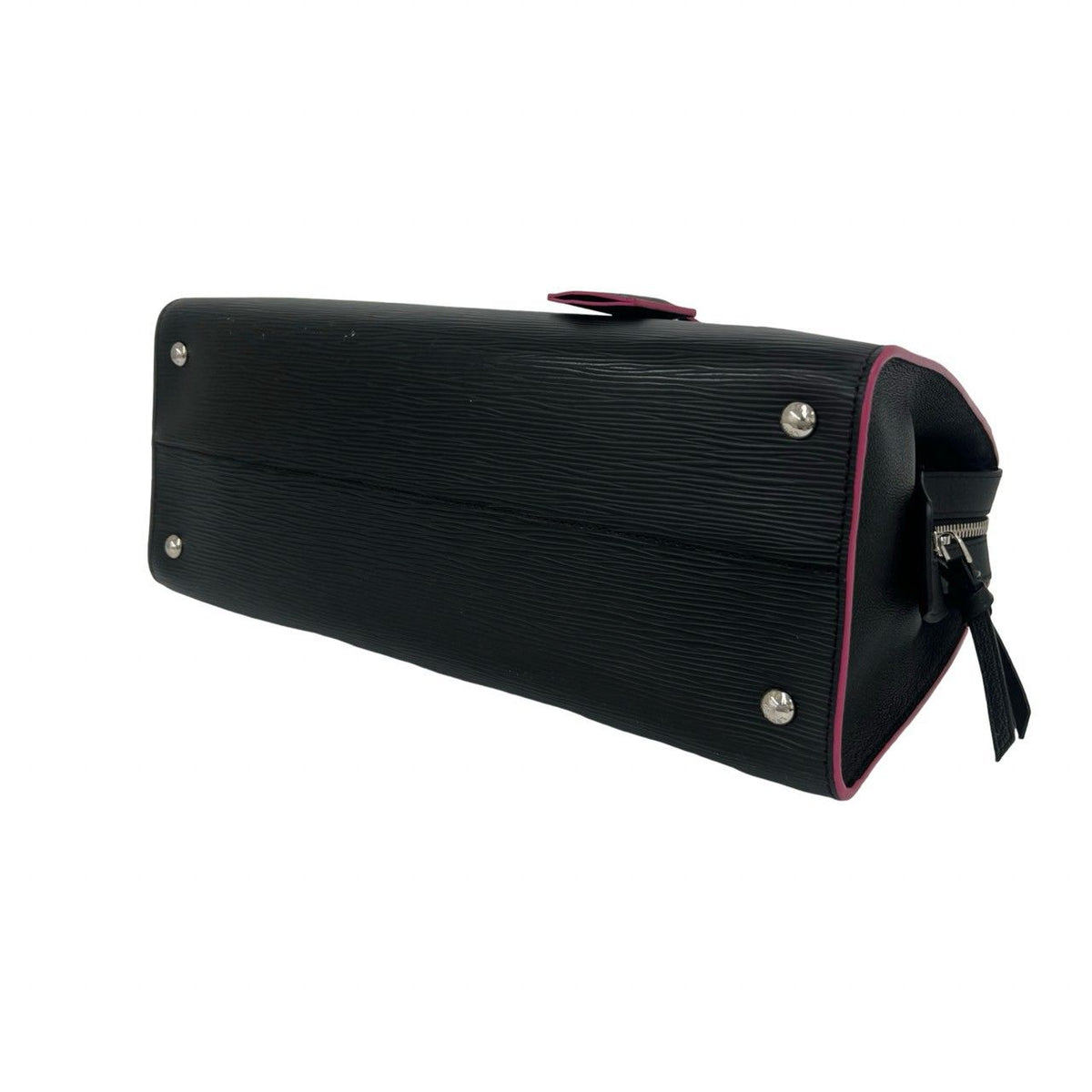 Louis Vuitton Vaneau GM Epi Leather 2-Way Shoulder Bag Noir Hot Pink — view 8