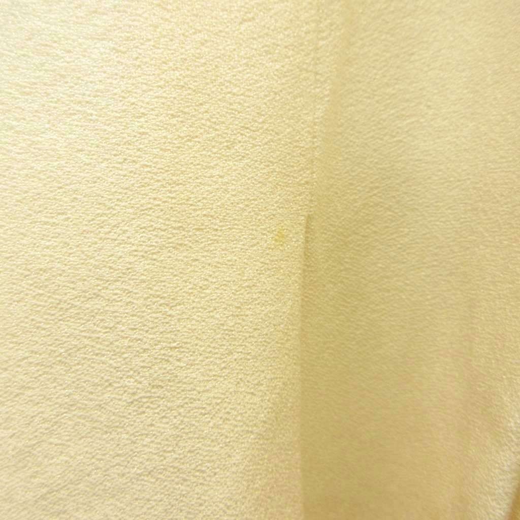 Chanel Silk 100% Culotte Skirt Shorts CC Logo Button Pleats Ivory 36 — view 5