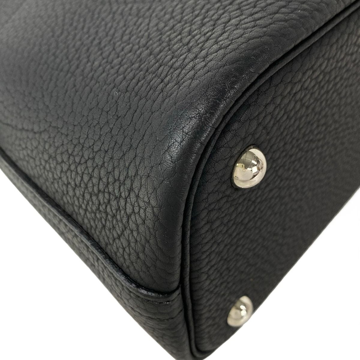 Hermes Handbag Bolide 31 Black Silver — view 8