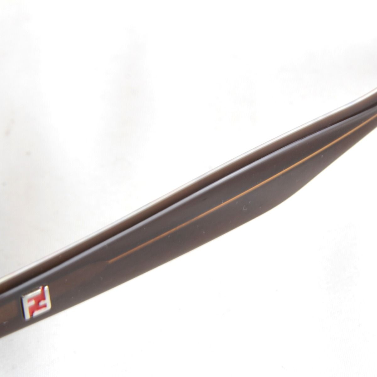 Fendi Sunglasses Acetate Brown Eyewear — view 8