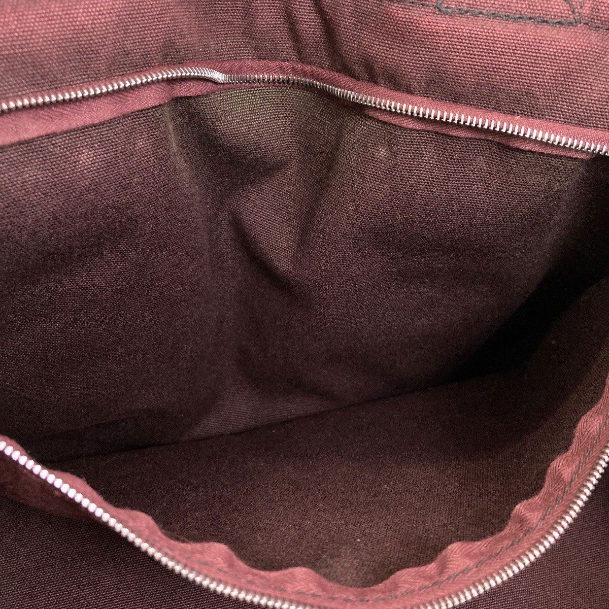 Hermes Sac Fourre Tout MM Handbag Canvas — view 8