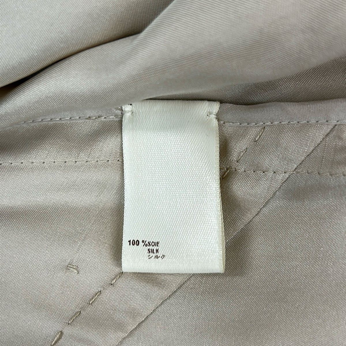 Louis Vuitton Pants S Beige Silk — view 4