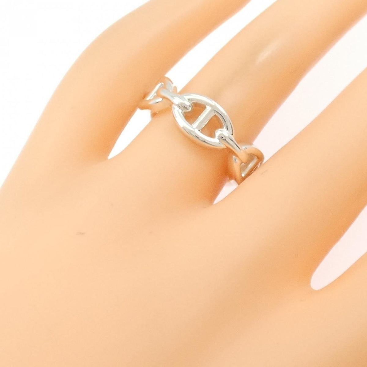 Hermes Chaine D'ancre Enchainee Ring — view 3