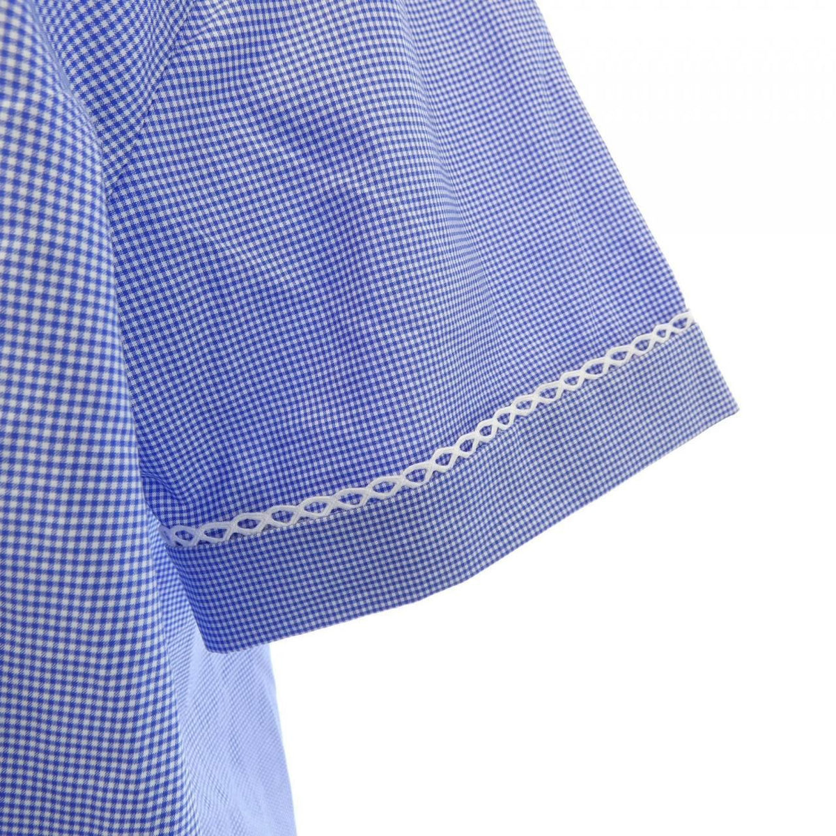 Miu Miu Gingham Shirt Short Sleeve — view 6
