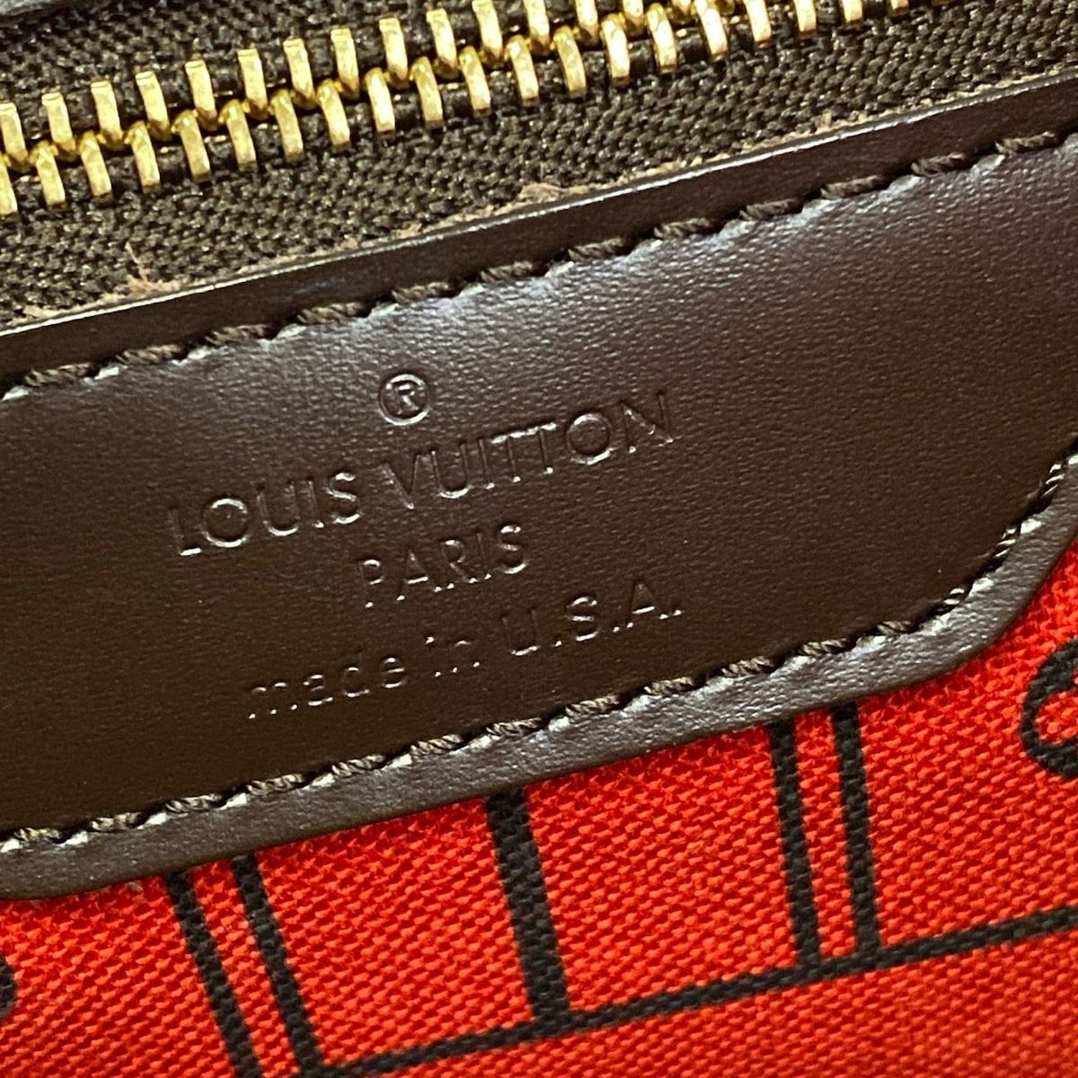 Louis Vuitton Tote Bag Damier Neverfull MM Ebene — view 8