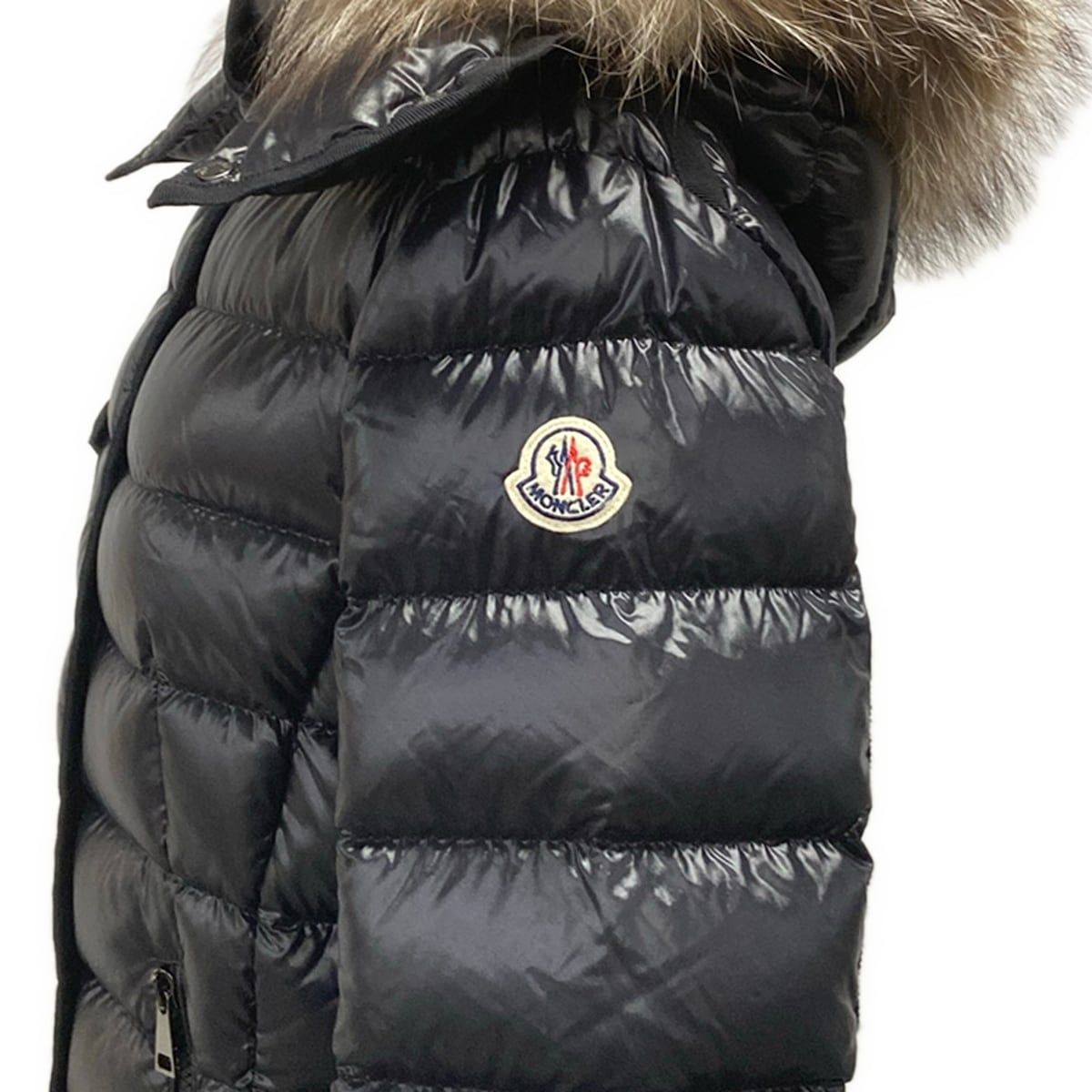 Moncler Down Jacket M Armoise Black Long Sleeve Zip Up Winter 2 — view 8