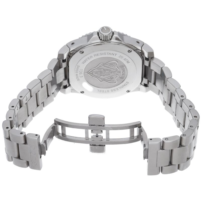 Gucci Dive Watch SS White — view 5