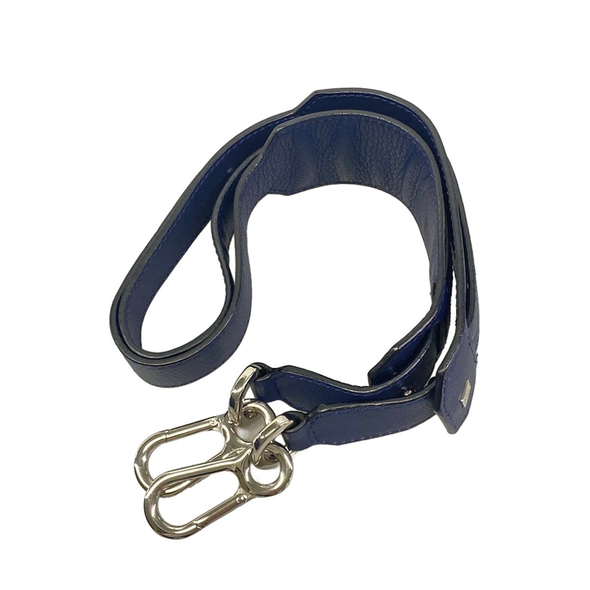 Loewe Handbag Puzzle Bag Medium Navy Leather — view 8
