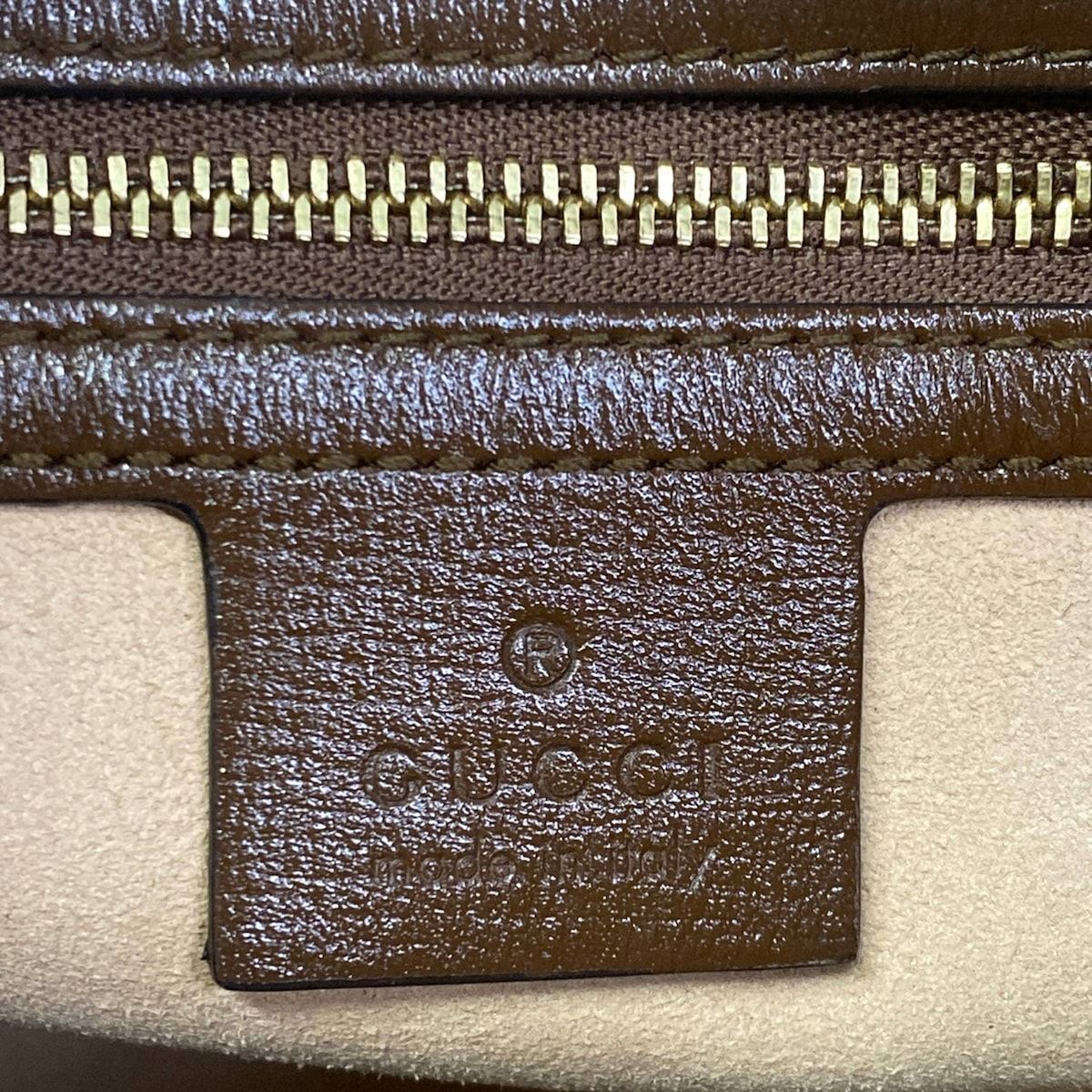 Gucci Shoulder Bag Gucci Horsebit 1955 Small Dark Brown Leather — view 8