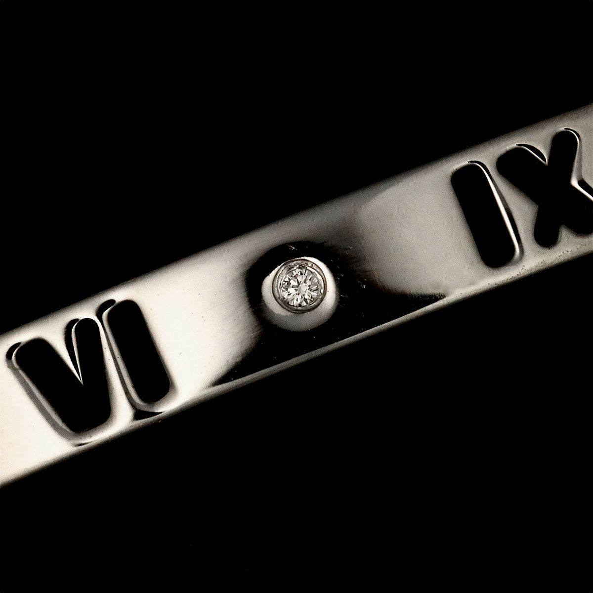 Tiffany & Co Atlas Diamond Bracelet 18K White Gold — view 8