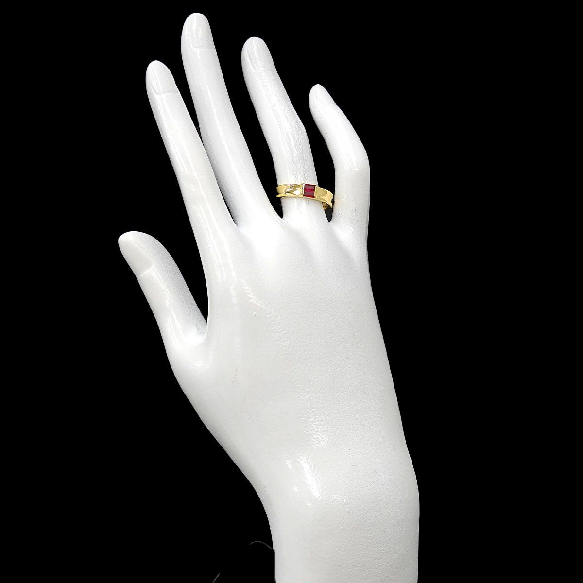 Tiffany & Co Ring Ruby 18K Yellow Gold — view 7