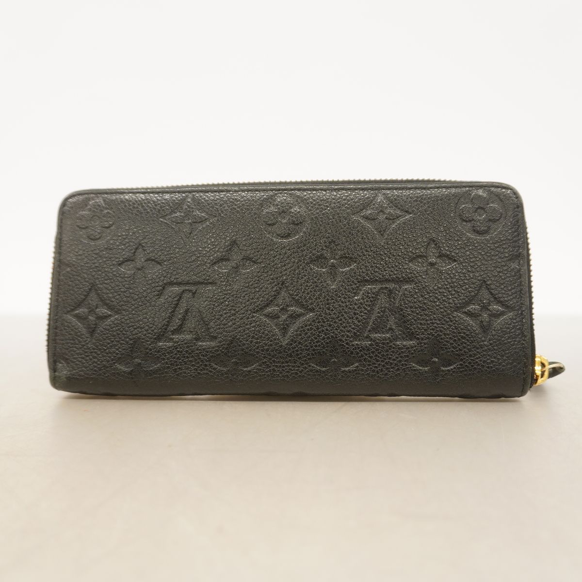 Louis Vuitton Wallet Monogram Empreinte Portefeuille Clemence Noir — view 8