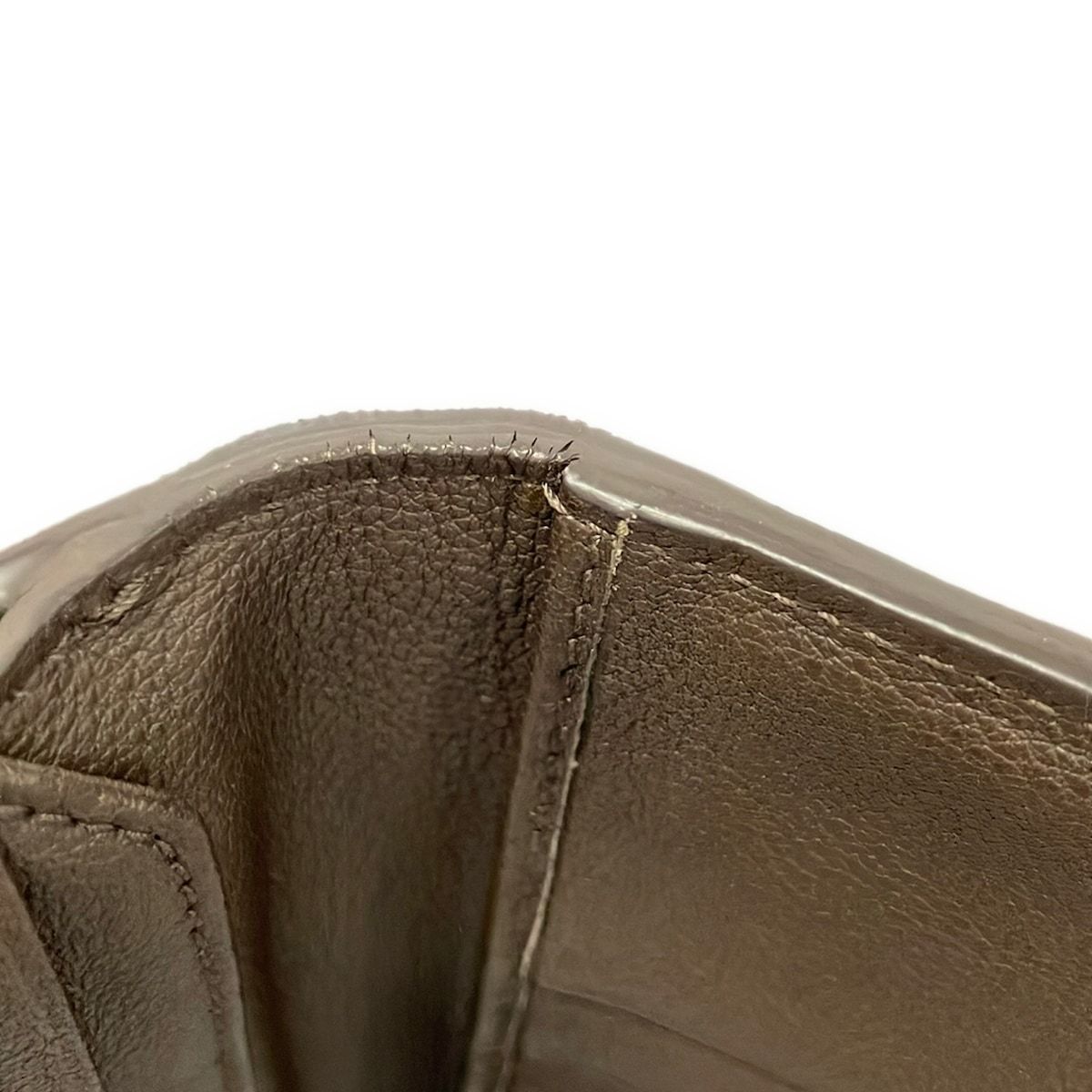 Bottega Veneta Wallet Intrecciato Dark Brown Leather — view 7