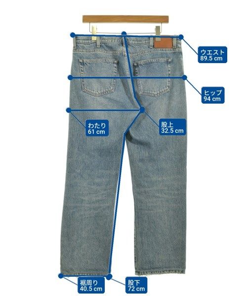 Gucci Denim Pants Blue — view 6