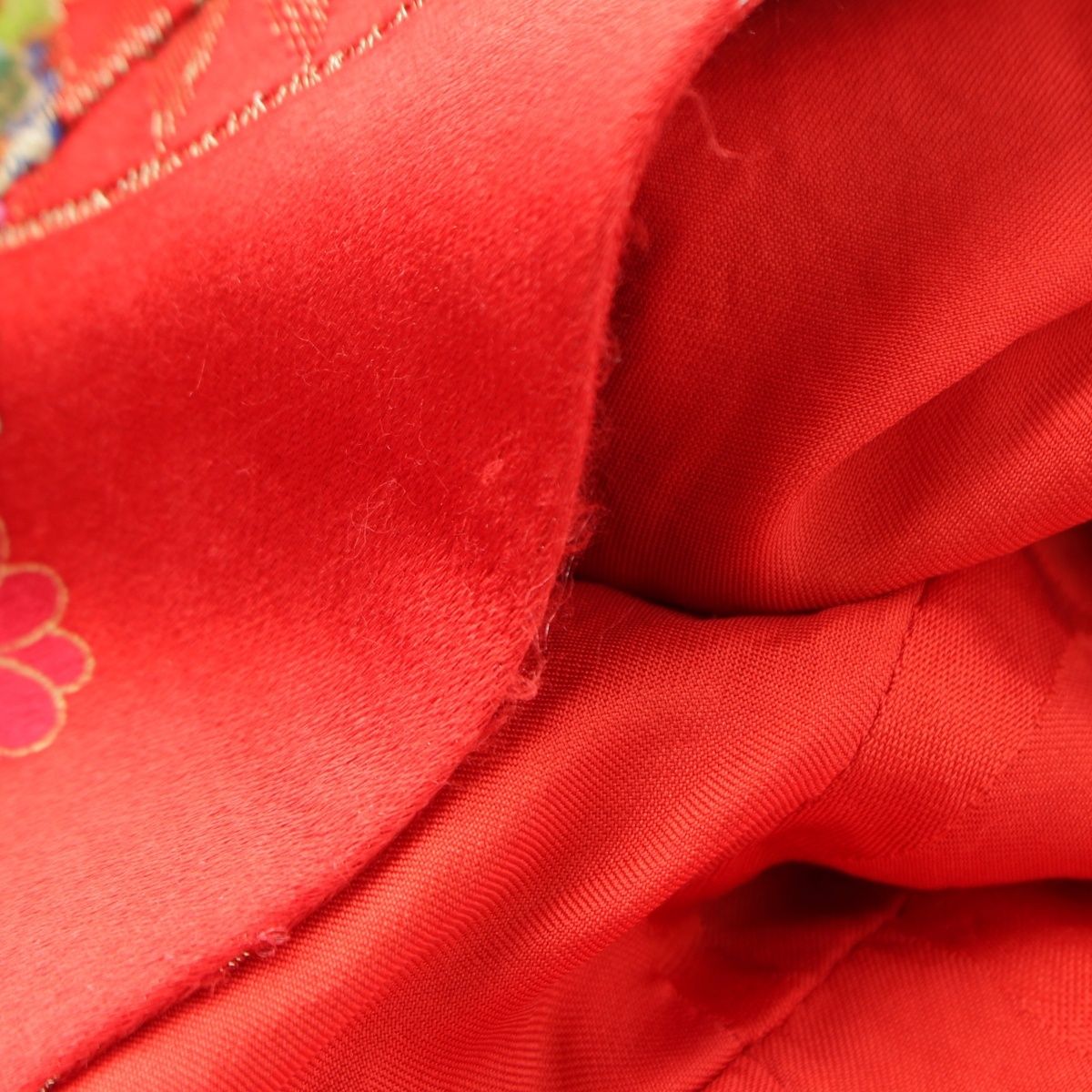 Dior Galliano Era by John Silk Cube Kimono Jacket Red Multicolor 38 — view 8