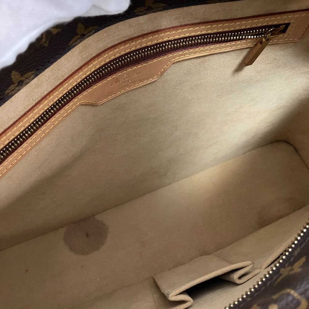 Louis Vuitton Luco Monogram Tote Bag Brown — view 8