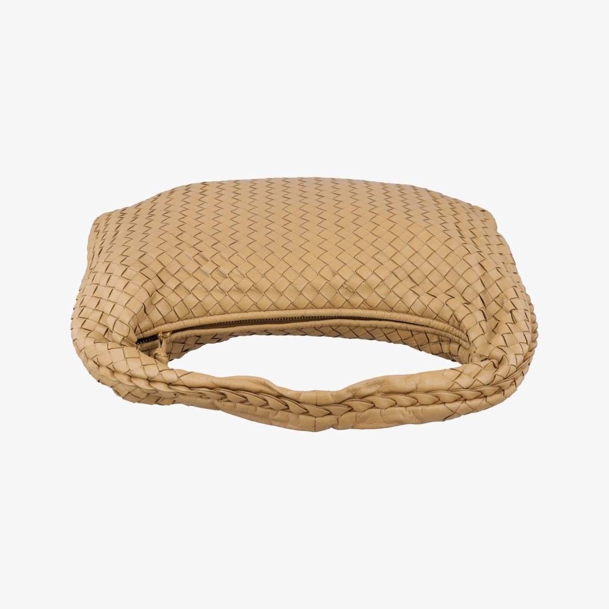 Bottega Veneta Intrecciato Beige Lambskin — view 8