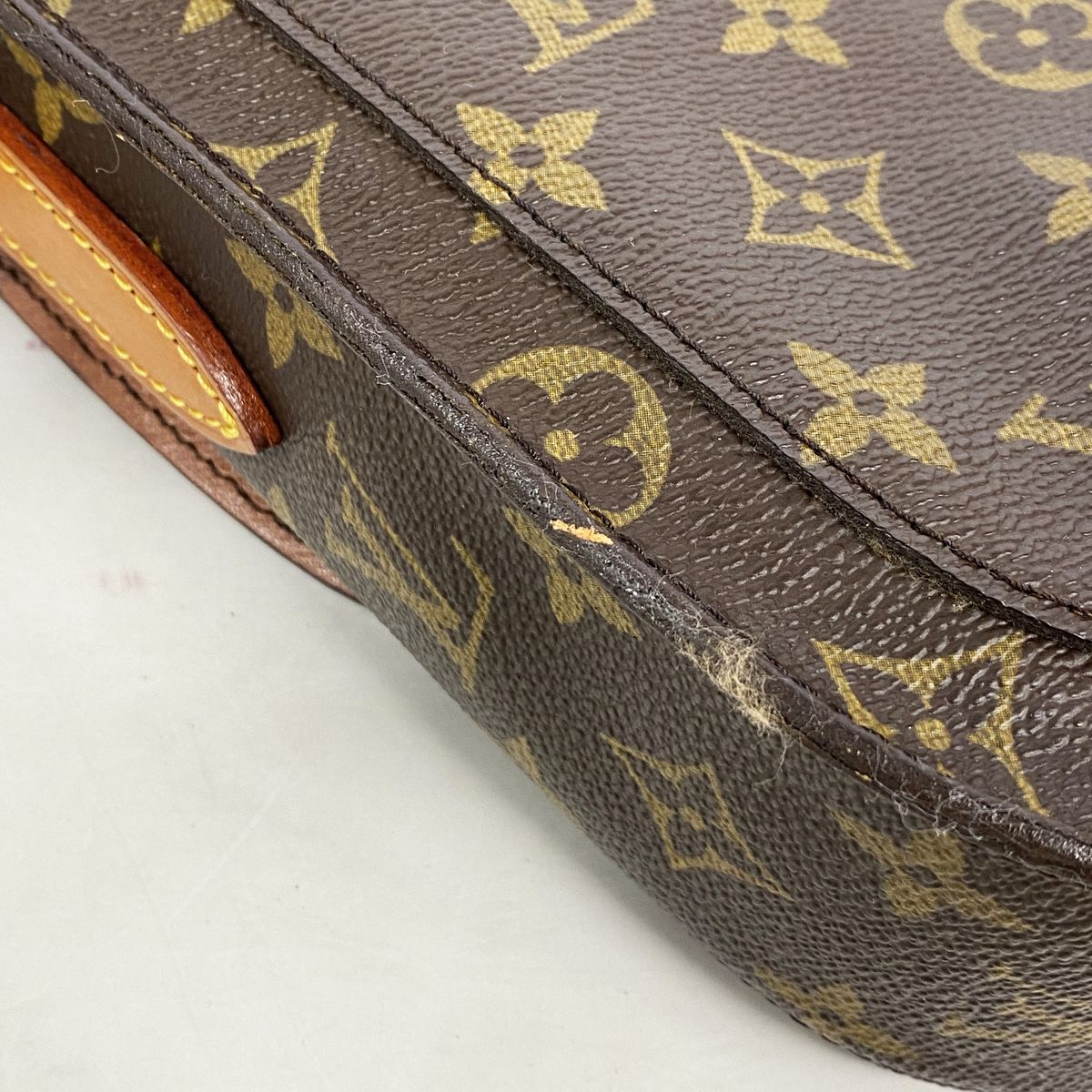 Louis Vuitton Shoulder Bag Monogram Saint-cloud GM Brown — view 8
