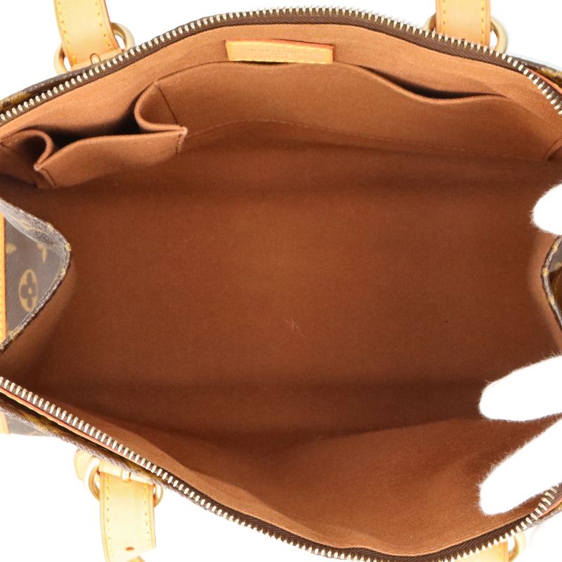 Louis Vuitton Popincourt Au M40007 Monogram Women's Shoulder Bag Brown Excellent