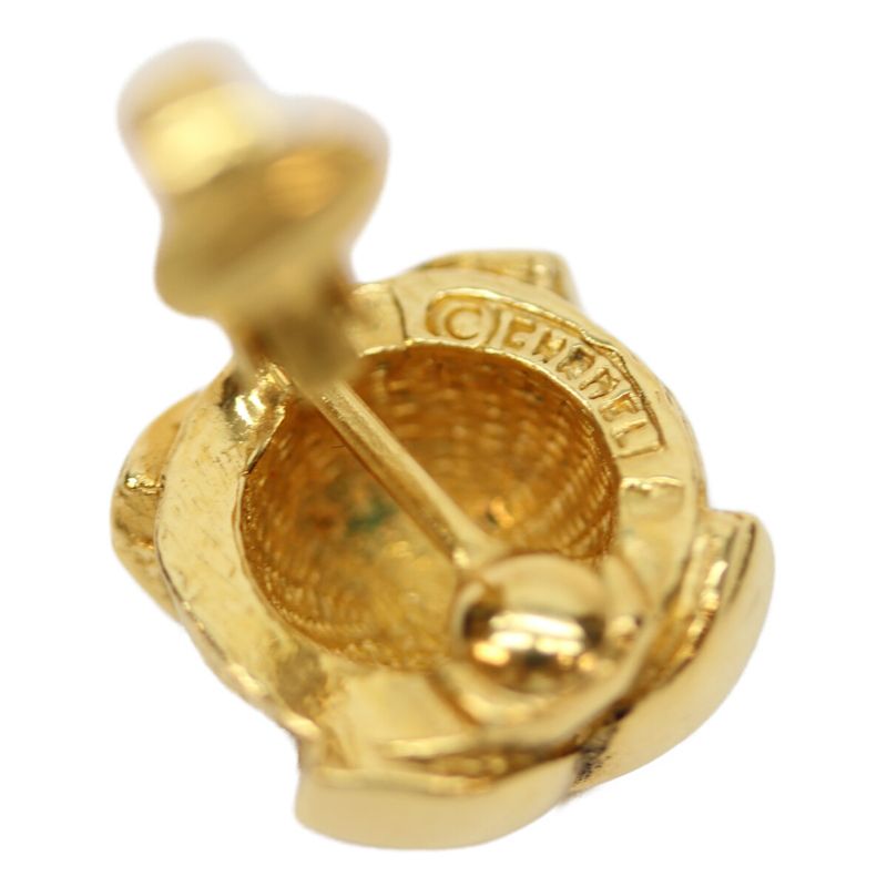 Chanel 209 GP Coco Mark Earrings