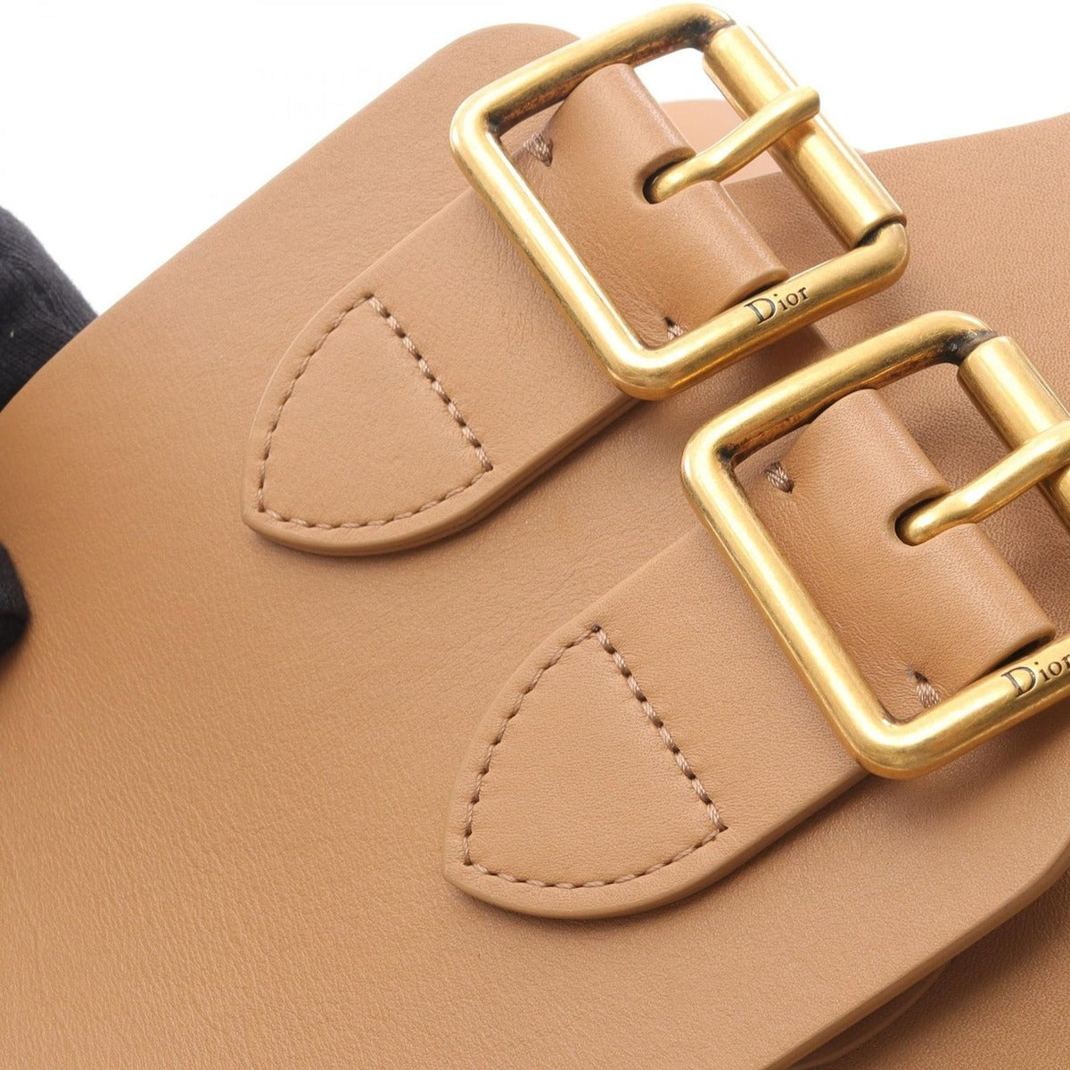 Dior Belt D-lace Corset Brown Leather — view 8