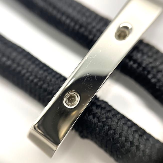 Gucci Wire Belt Black Silver Hardware Excellent Condition 83cm (32.68in)