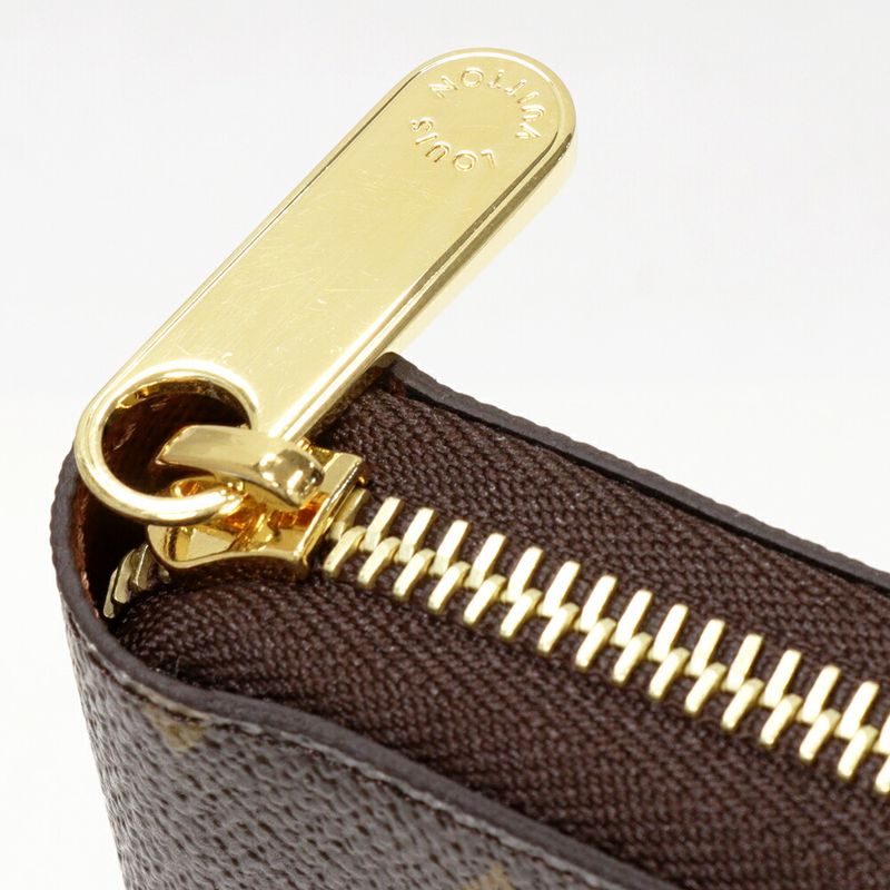 Louis Vuitton Round Zipper Long Wallet With Change Pocket Monogram Zippy Wallet