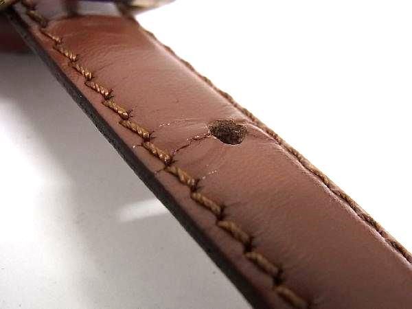 Louis Vuitton Leather Shoulder Strap For Bag Shoulder Crossbody Ladies Brown