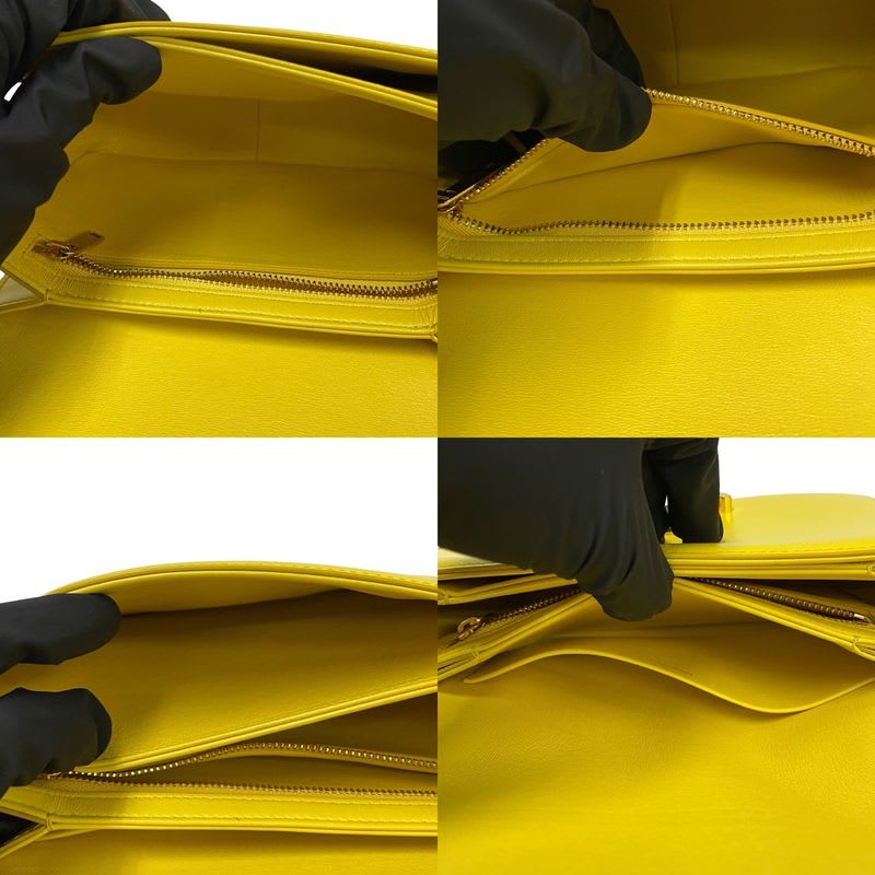 Celine Teen Triomphe Logo Hardware Calf Leather Mini
