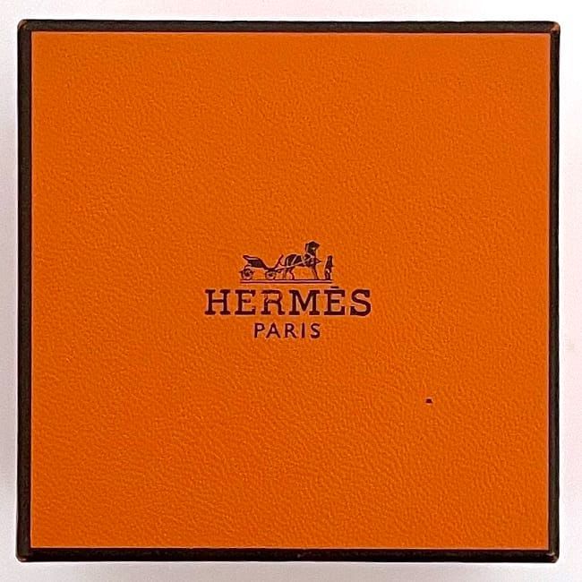 Hermes Ring Collierd Chien PM F22862 Silver Excellent Condition