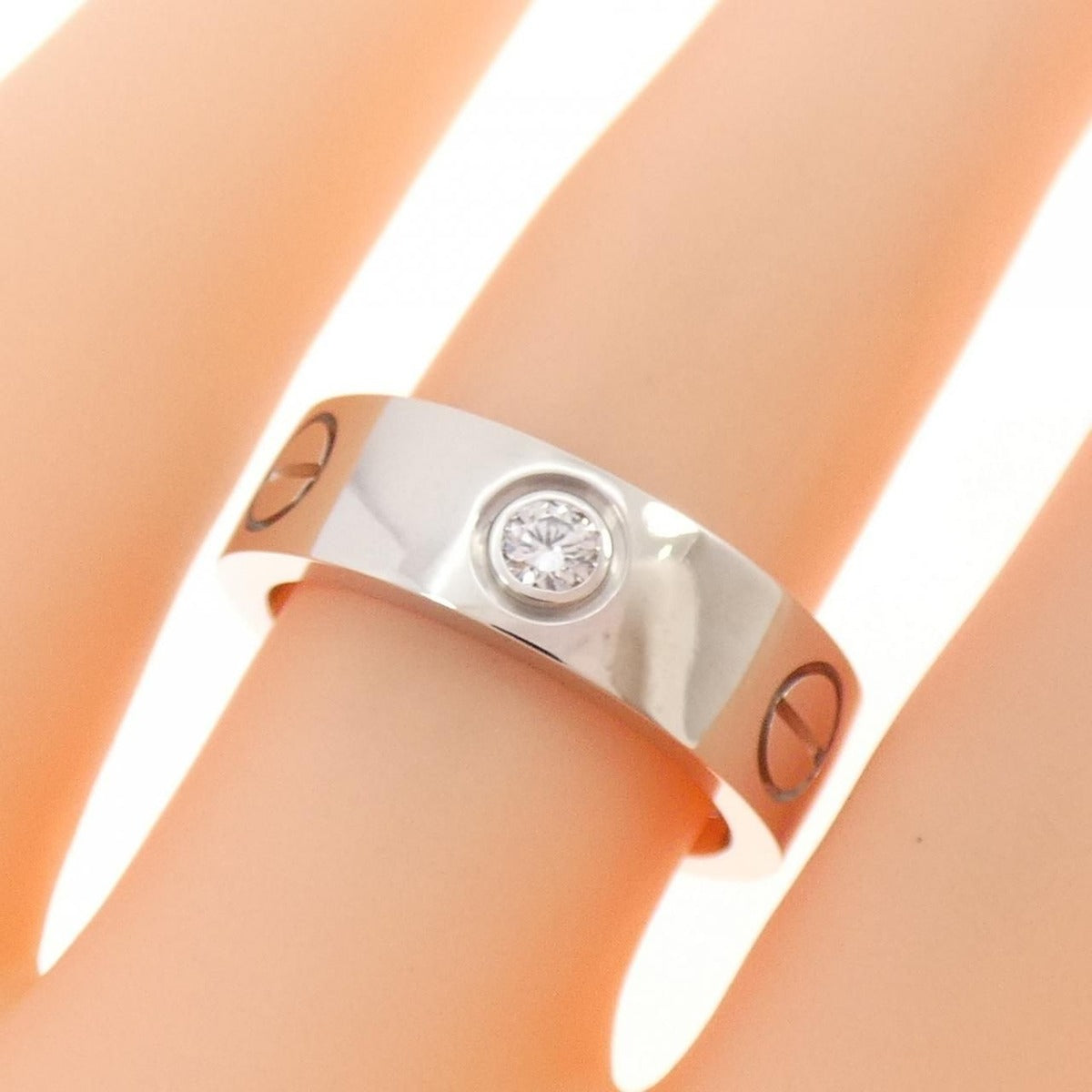 Cartier Love Half Diamond Ring — view 6