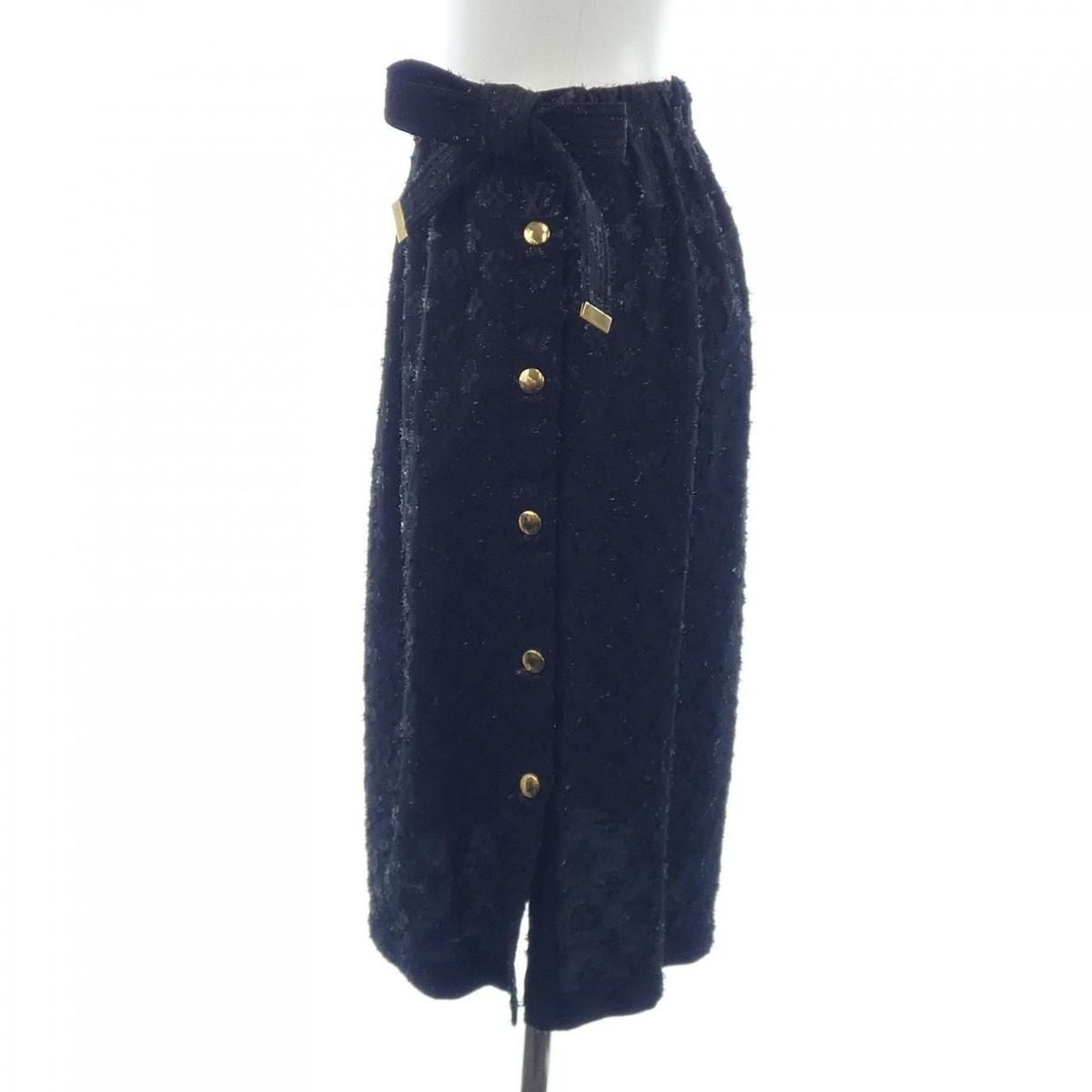 Louis Vuitton Monogram Filk Peraps Skirt — view 7