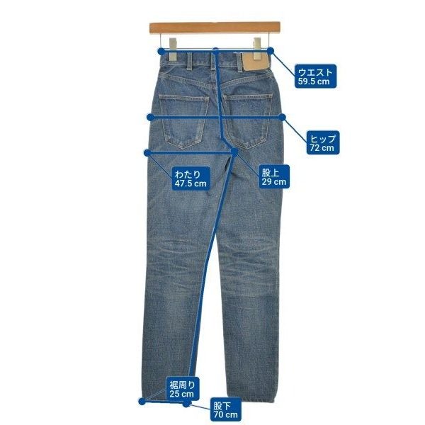 Celine Denim Pants Navy — view 6