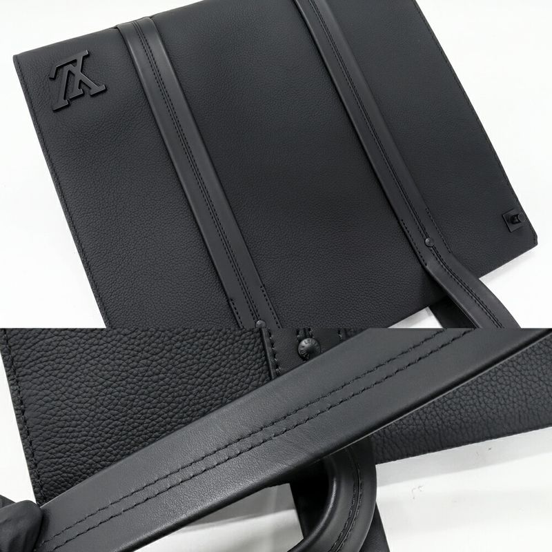 Louis Vuitton Tote Bag LV Aerogram Noir Black Take Off Tote M57308