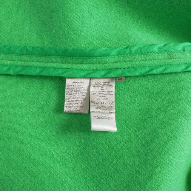 Bottega Veneta Wool Cashmere Double Coat Jacket 40 Green — view 7