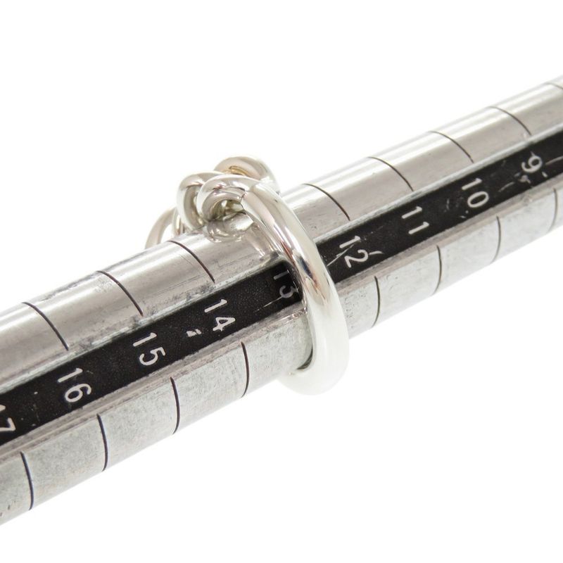 Hermes Croisette Size 55 Silver 925 Ring 0136 Hermes