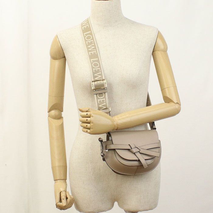 Loewe Gate Dual Bag Mini A650n46x13 Crossbody Shoulder Bag Calf Womens