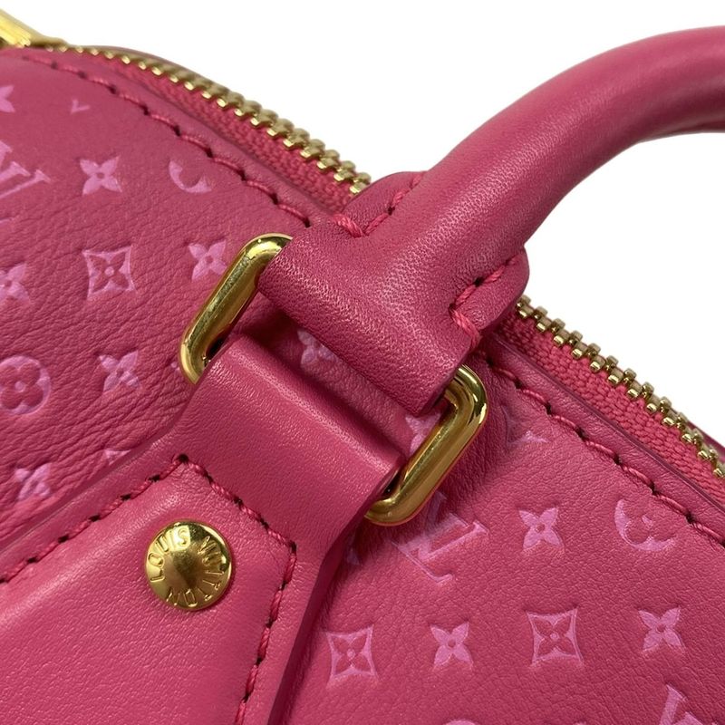 Louis Vuitton Handbag Nanogram Speedy Bandoliere 20 M22286 Rose Leather Cowhide